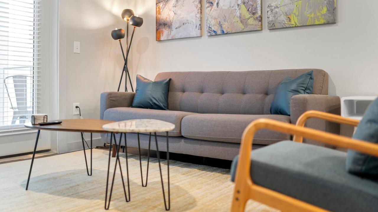 Luxury Central Apts - Free Parking, Gym, Fast Wifi Appartement Austin Buitenkant foto