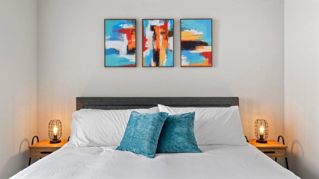 Luxury Central Apts - Free Parking, Gym, Fast Wifi Appartement Austin Buitenkant foto